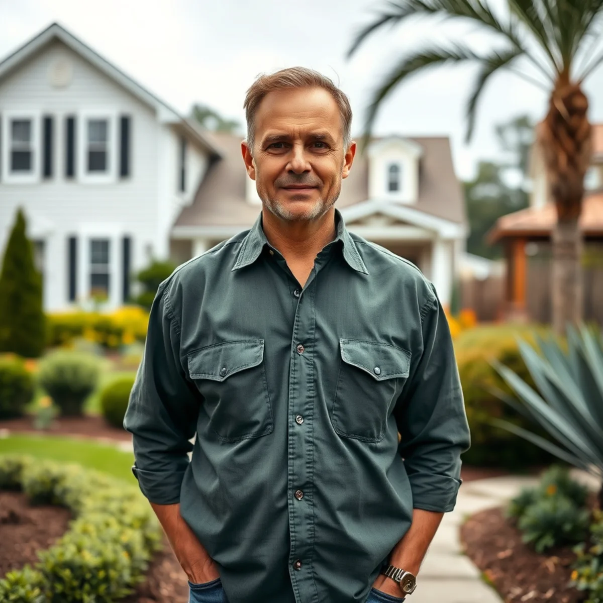 Cristiano Giachetto, owner of Giachetto Landscape in Whitman, MA