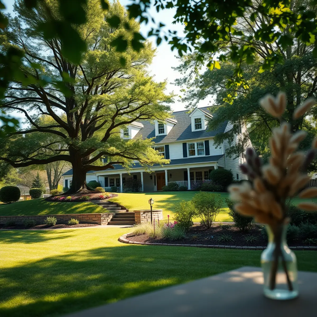 Landscaping in Norfolk County suburbs north of Whitman, MA