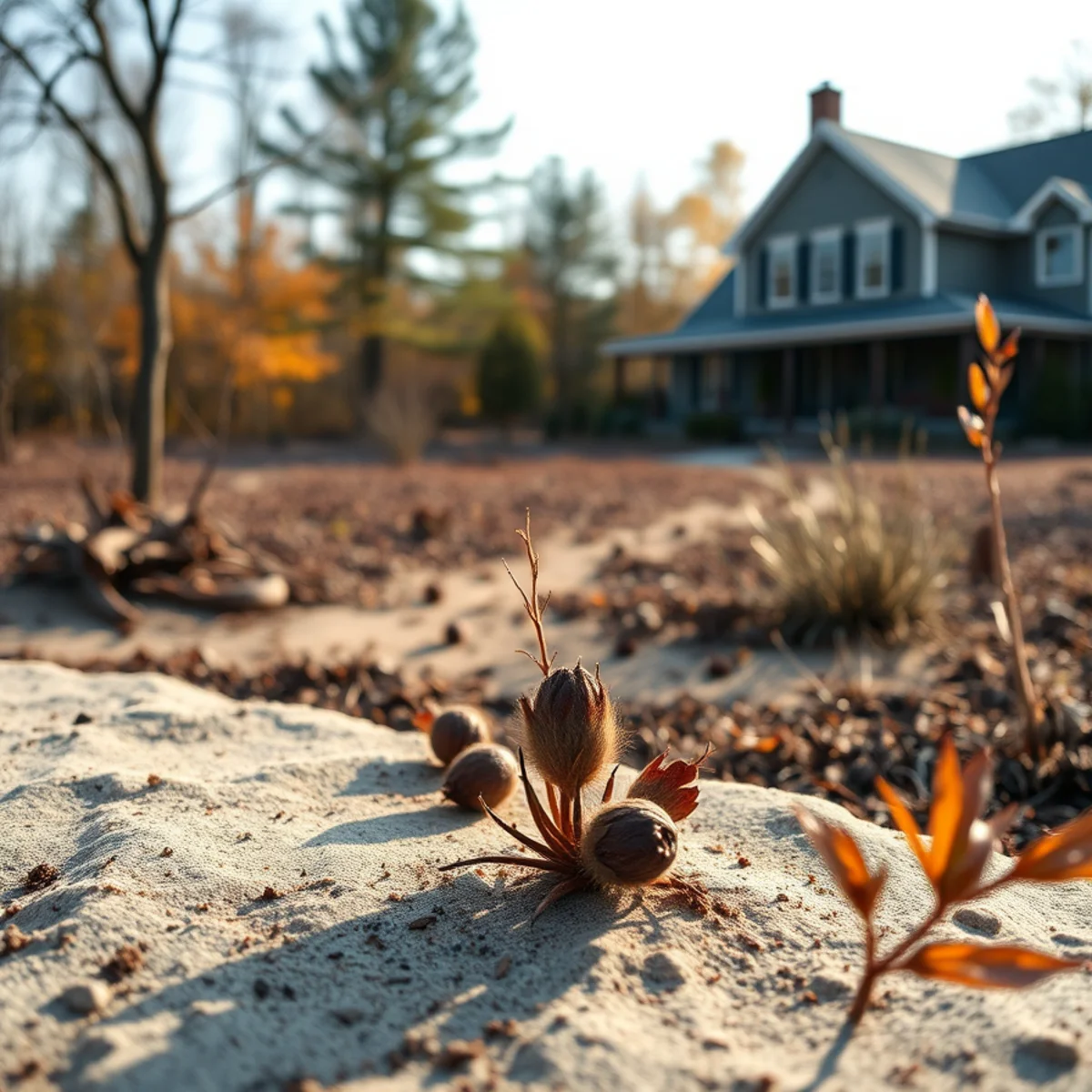 Landscaping in the cranberry country towns south of Whitman, MA